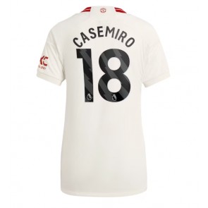 Manchester United Casemiro #18 Tredje trøje Dame 2023-24 Kort ærmer